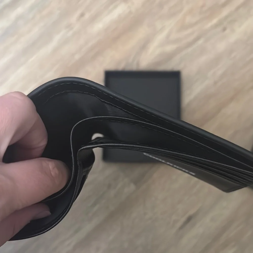 Black Leather Wallet